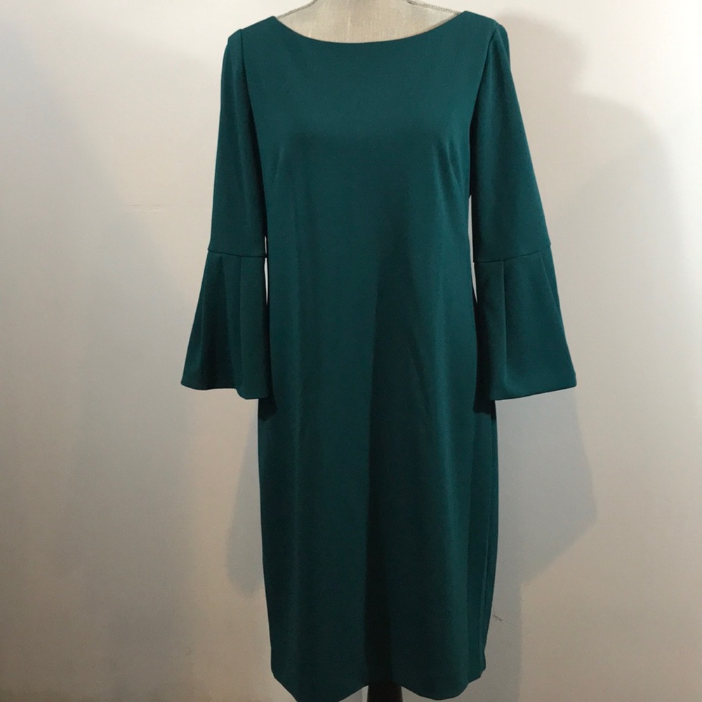 Eliza J Teal Dress
